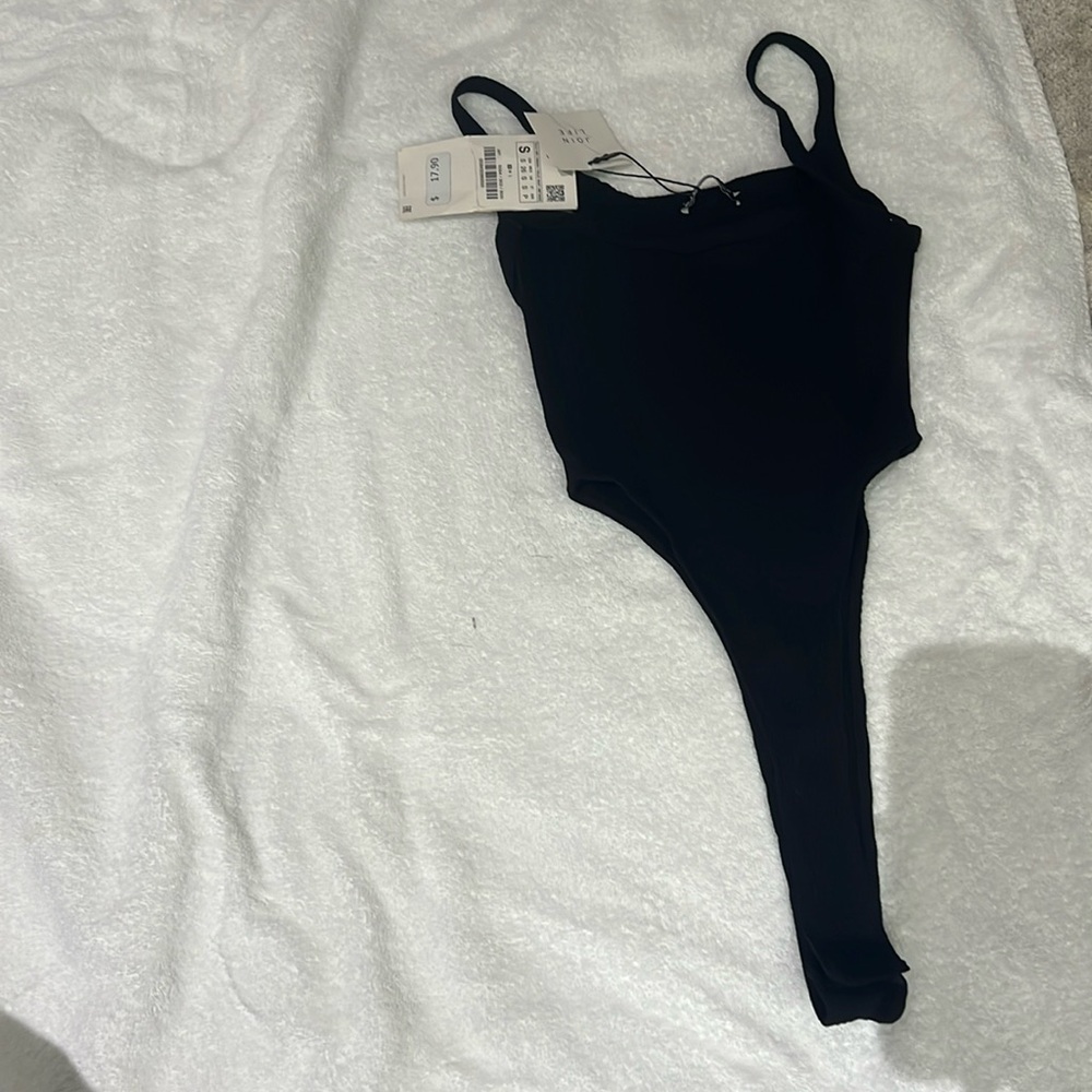 Zara open sides bodysuit